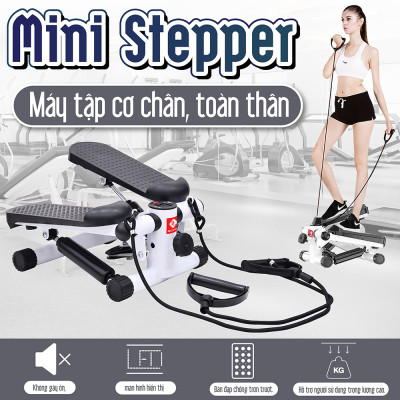 BG Máy chạy bộ tại chỗ, Máy đạp bước nam nữ dùng tại nhà, Máy đạp bước bộ MSP100 yên tĩnh đa chức năng rèn luyện sức khỏe