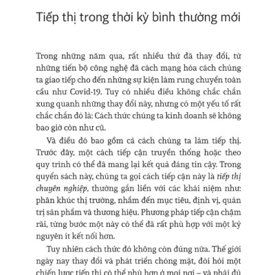 Tiếp Thị Với Tinh Thần Doanh Chủ - Vượt Qua Sự Chuyên Nghiệp Để Hướng Tới Sáng Tạo, Lãnh Đạo Và Bền Vững - TRE