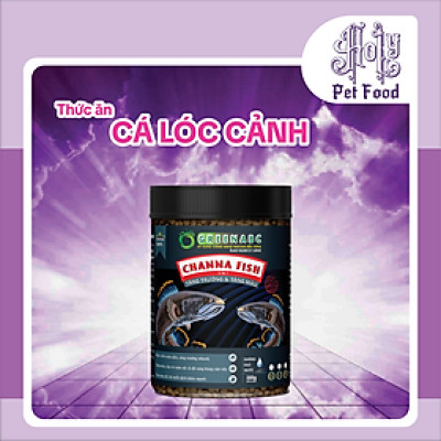 Thức ăn Cá LÓC CẢNH, Channa Fish - Phát triển toàn diện, tiêu hóa tốt - hộp 350g