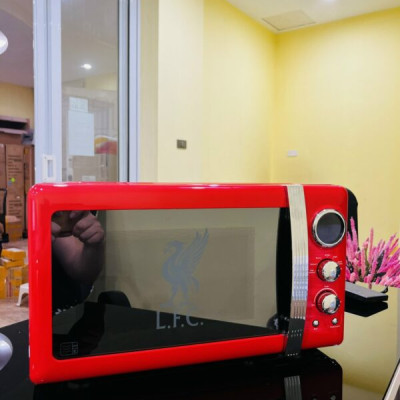 Lò vi sóng Swan Liverpool đỏ Hàng chính hãng