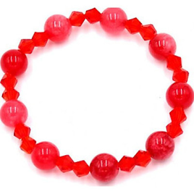 Chuỗi tay đá ngọc tủy đỏ 8 ly FTTOO19