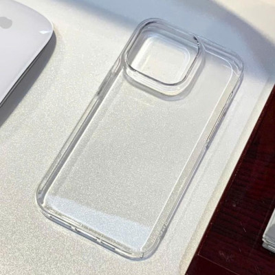 Ốp Lưng Cứng Trong Siêu Mỏng Memumi Chống Ố Vàng cho iPhone 17 Pro Max 16 Pro Max , 15 Plus  ,11 , 12 ,13 ,14