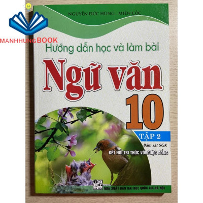 Sách - Combo Hướng dẫn học và làm bài Ngữ Văn 10 ( tập 1 + tập 2)