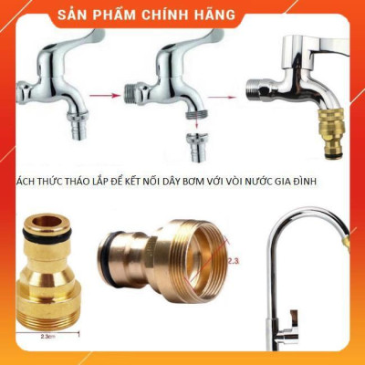 Bộ dây vòi xịt nước ️ ,tăng áp 3 lần,loại 3m,5m 206701 đầu đồng,cút đồng,nối đồng+ mở chai