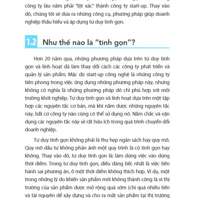 Vòng Đời Sản Phẩm Tinh Gọn - The Lean Product Lifecycle