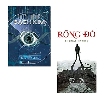 Combo 2 cuốn Truyện Trinh Thám: Rồng Đỏ + Dữ Liệu Bạch Kim