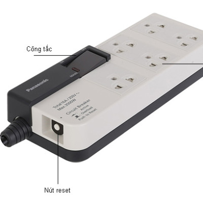 Ổ Cắm Có Dây Panasonic WCHG28352 (3m)