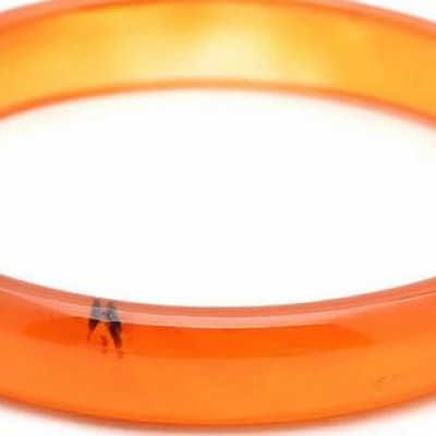 Vòng Tay Unisex Mã Não Leo Store - Cam (5.4cm)