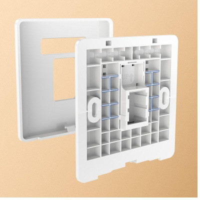 Ugreen UG80180NW144TK mặt nạ mạng âm tường màu trắng LAN 1 cổng RJ45 hình vuông 86 mm x 86 mm - HÀNG CHÍNH HÃNG