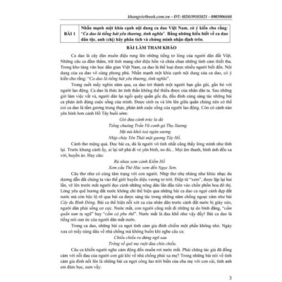 Sách - Bồi Dưỡng Học Sinh Giỏi Qua Các Kì Thi Chuyên Đề ( 2c : Nghị Luận Xã Hội Theo Hướng Mở + Lí Luận Văn Học)