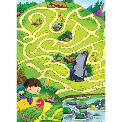 Sách - Trò Chơi Mê Cung - Thử Tài Quan Sát 2 - 8 Tuổi - Minh Thắng