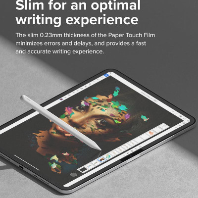 [Combo 2] Dán màn hình dành cho iPad Pro 11″ M4/Pro 13" M4 RINGKE Paper Touch Film - Hàng Chính Hãng