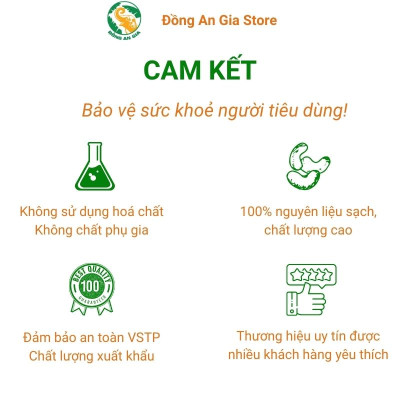 Hạt điều rang củi gói hút chân không Hải Bình 100g