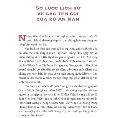 Sách - Khảo cứu về tiền cổ ở An Nam (Nhã Nam HCM)