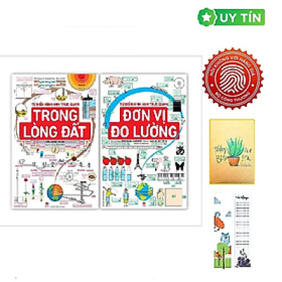 Combo Từ điển hình ảnh trực quan (2 quyển) (Tặng Kèm Bookmark CÚ MÈO + SỔ TAY XƯƠNG RỒNG)