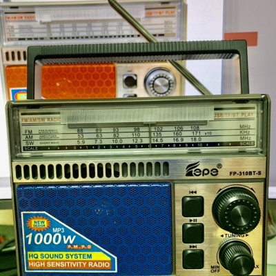 ĐÀI RADIO Pepe-310BTS Nhật bản  Năng Lượng Mặt Trời Mẫu Mới Nhất-Hàng Chính Hãng