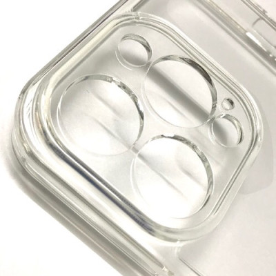 Ốp lưng cho iPhone 14 Pro Max hiệu Likgus SafeGuard chống sốc (Trong suốt không ố màu) - Hàng nhập khẩu