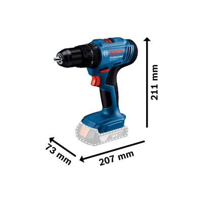 Máy khoan vặn vít động lực pin GSB 183-LI (1 pin)