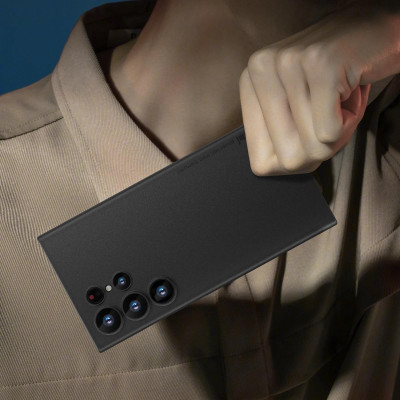 Ốp lưng nhám cho Samsung Galaxy S24 Ultra / S24 Plus hiệu Memumi Slim siêu mỏng 0.3mm có màng bảo vệ Camera (mặt lưng nhám mềm mịn) - hàng nhập khẩu