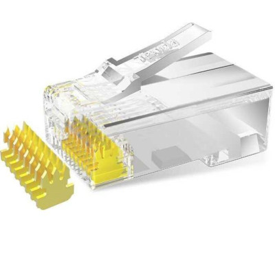 Đầu RJ45 CAT5e Ten da TEH5E010 Hộp 100 Hạt - Hàng chính hãng