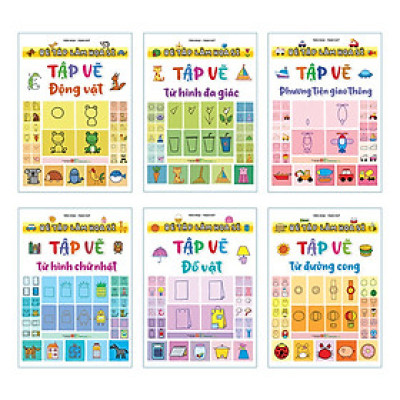 Combo 6 Cuốn Bé Tập Làm Họa Sĩ