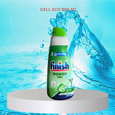 Gel rửa bát Finish Eco 0% 900ml - Nhập khẩu EU