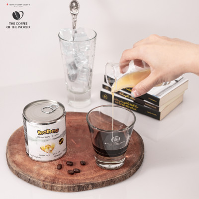 Trung Nguyên Legend - Creamer đặc có đường Brothers - Lon 390gr