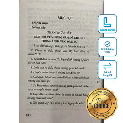 Câu hỏi thường gặp trong lĩnh vực Dân sự - PGS.TS Phạm Văn Tuyết - LS.TS. Lê Kim Giang (NXB Tư pháp)