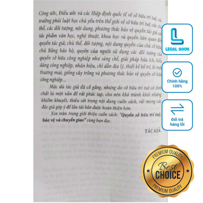 Sách Quyền sở hữu trí tuệ, bảo vệ và chuyển giao - PGS.TS Phùng Trung Tập (Xuất bản năm 2021)