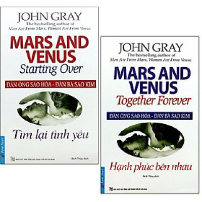 Combo Đàn Ông Sao Hỏa, Đàn Bà Sao Kim (Hạnh Phúc Bên Nhau + Tìm Lại Tình Yêu)  - Bản Quyền