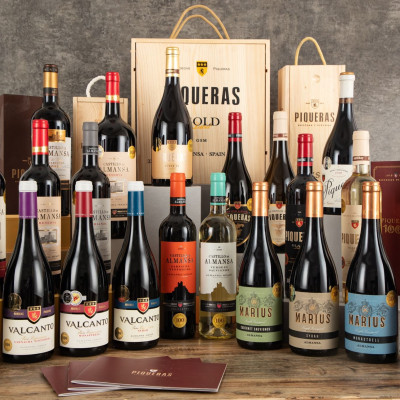 Rượu vang Organic Piqueras VS Monastrell & Garnacha Tintorera (Spain) kèm túi hộp,đồ khui