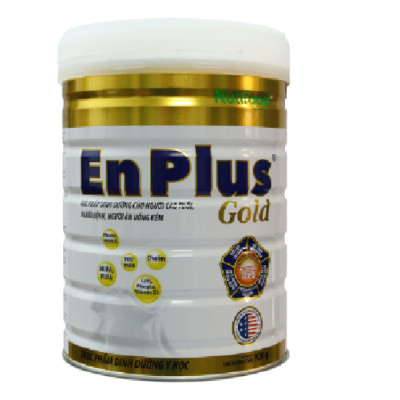 Sữa bột ENPLUS GOLD (900g)- Hãng Nutifood, sữa dinh dưỡng giành cho người trưởng thành, đặc biệt cho người ốm cần phục hồi sức khỏe-tặng khăn đa năng mềm mịn