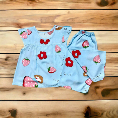 Combo 4 Bộ Đồ Tole Bé Gái Cánh Tiên Quần Đùi 4-40kg (Giao Mẫu Ngẫu Nhiên)