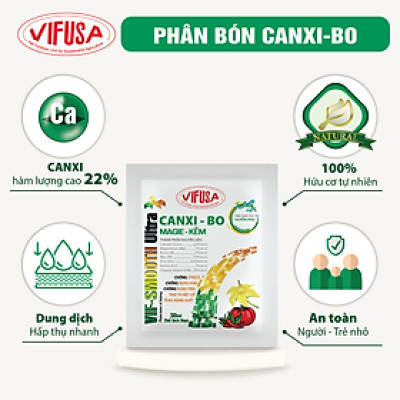 VIF-SMOOTH Ultra - Phân bón CanxiBo gói 30ml