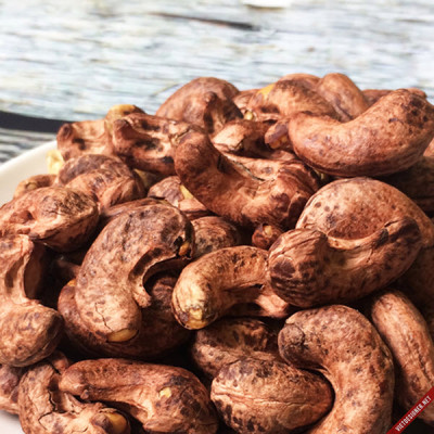 Hạt điều rang muối vỏ lụa Dương Cát 500g