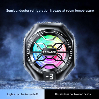 Tản nhiệt sò lạnh Led TL05 Gaming siêu mát cho điện thoại hàng nhập khẩu