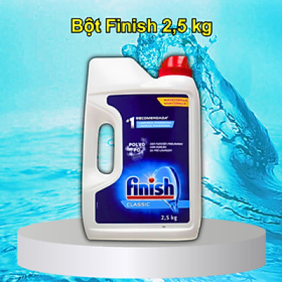 bột rửa chén Finish hộp 2,5kg