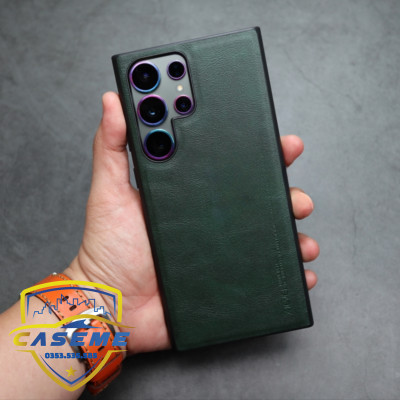Ốp lưng da dành cho Samsung Galaxy S25/S25 Plus/S25 Ultra X-Level cao cấp - Hàng Chính Hãng