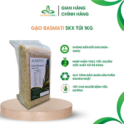 Gạo Basmati India (Ấn Độ) 1kg
