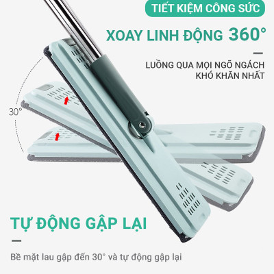 Cây lau nhà lẻ, linh kiện thay thế cho bộ lau nhà thông minh BLNEC, BLNRE, BLNREVIP, mã LKCAYLE