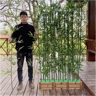 Trúc quân tử giả Set 20 cây trúc giả - Size từ 120cm đến 200cm - Cây giả, hoa lụa trang trí nhà cửa