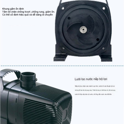 Máy Bơm Nước Hồ Cá Koi Boyu SPF 10000 Công Suất 140W - Bơm Thác, Đài Phun Nước Chuyên Dụng