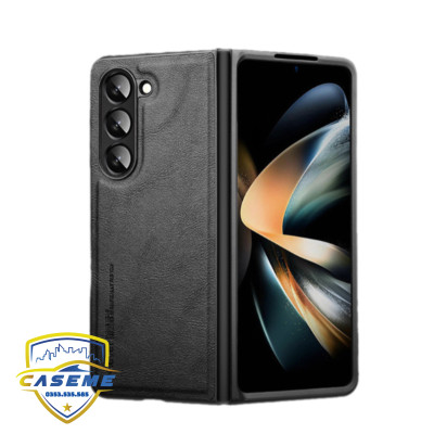 Ốp lưng da dành cho Samsung Galaxy Z Fold5/Z Fold6/Z Fold 7 hàng chính hãng X-Level cao cấp - Hàng Chính Hãng