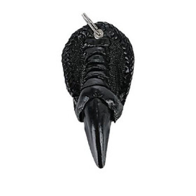 HT8425-26-27-28 - Móc khóa Huy Hoàng chân đà điểu màu đen, nâu đỏ, vàng bò, nâu đất