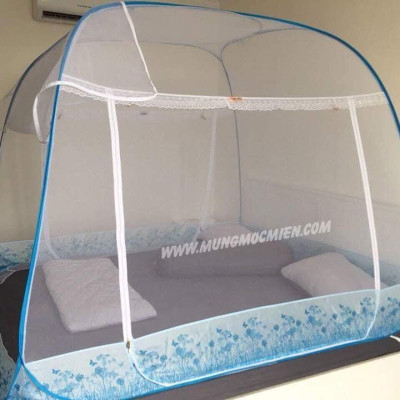 Màn Chụp , Mùng Chụp Tự Bung Đỉnh Rộng Cao Cấp Mộc Miên - Kích Thước 1,8mx2m ( Hà Nội )