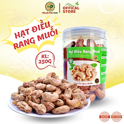 HẠT ĐIỀU RANG MUỐI TÂN LỘC PHÁT - 250G