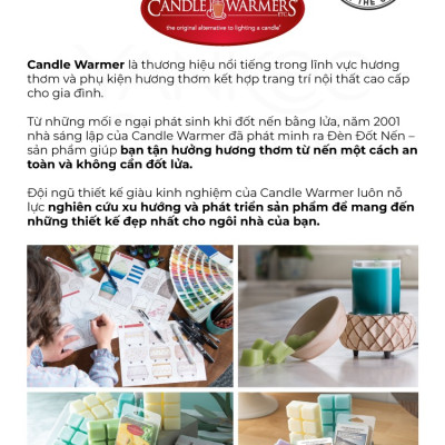 Sáp thơm Candle Warmer - Mahogany Teak