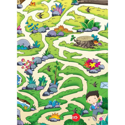 Sách - Trò Chơi Mê Cung - Thử Tài Quan Sát 2 - 8 Tuổi - Minh Thắng