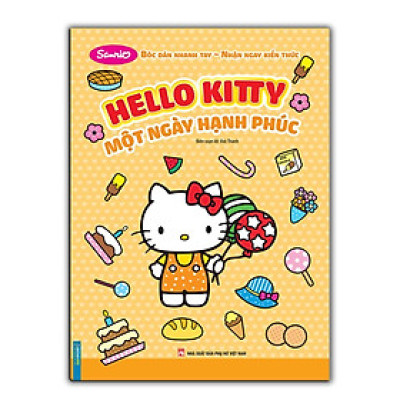 Sách - Bóc Dán Nhanh Tay - Hello Kitty - Một Ngày Hạnh Phúc - Minh Thắng