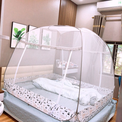 Màn Chụp , Mùng Chụp Cao Cấp Mộc Miên Đỉnh Rộng - Kích Thước 1,8mx2m - 2 cửa ( Hà Nội )